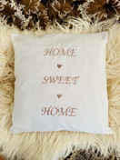 Home Sweet Home tyynynpäällinen, pellava