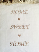 Home Sweet Home tyynynpäällinen, pellava
