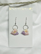 Pastelli kukkakimppu korvakorut