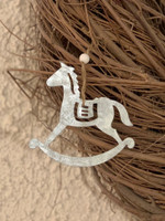 Rocking horse -decor 2 st