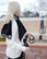 Scarf My oWn saddle, 100% cotton, black