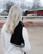 Scarf My oWn saddle, 100% cotton, black