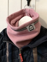 Scarf TUBE My oWn saddle, 100% cotton, pink