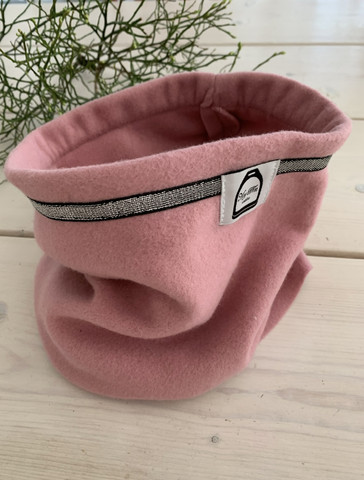 Scarf TUBE My oWn saddle, 100% cotton, pink