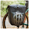 Basil Navigator Waterproof L 25-31l vedenpitävä sivulaukku yleismallin kiinnityksellä