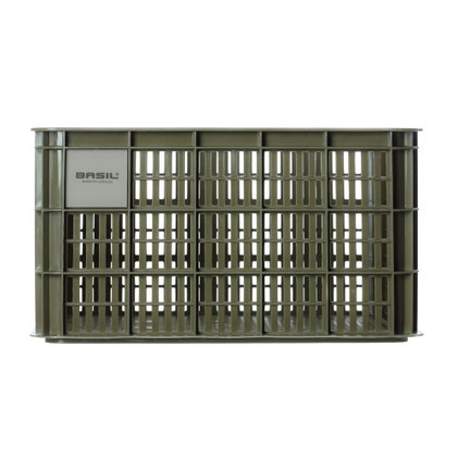 Basil Crate L 40l suuri tavarakori pyörään MIK-adapterilla