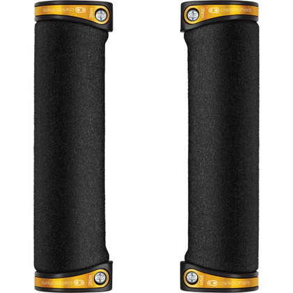 Crankbrothers Cobalt 130mm kädensijat, musta/kulta