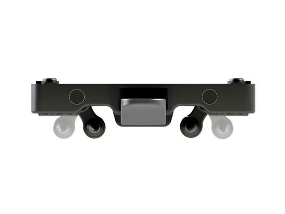 XLC BA-B11 27l pyöräkori Racktime Snap-It 1.0 -järjestelmän adapterilla