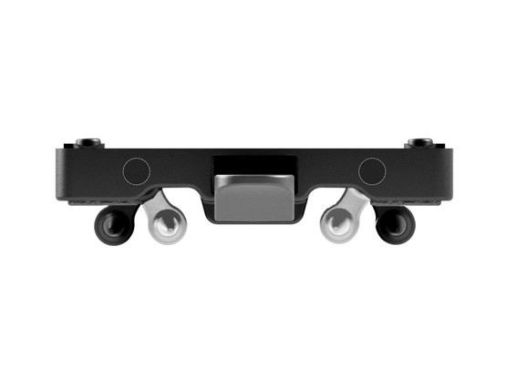 XLC BA-B11 27l pyöräkori Racktime Snap-It 1.0 -järjestelmän adapterilla