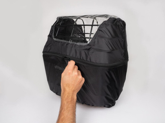 Atran Velo Rainy Duo + Cover - tavarakorin sadesuoja lemmikinkuljetuskorille