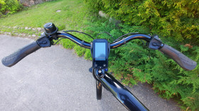 Pelago Outback 640mm/25,4mm/22,2mm ohjaustanko, musta