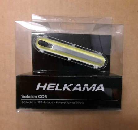 Helkama COB 50 - led-etuvalo, usb-ladattava