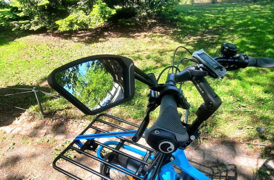 Simson E-bike sivupeili, vasen