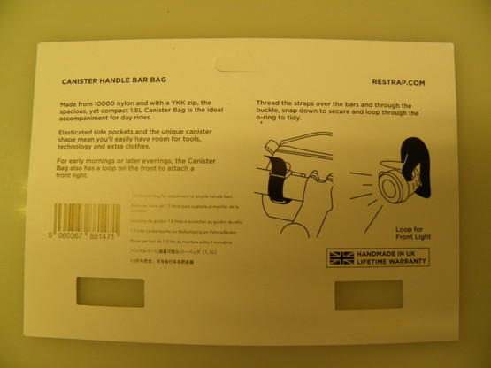 Restrap Canister Bag
