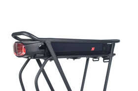 Fahrer - sähköpyörän yleismallinen tavaratelineakun suoja 