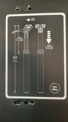 XLC SP-T09 hissitolppa 27,2/340mm