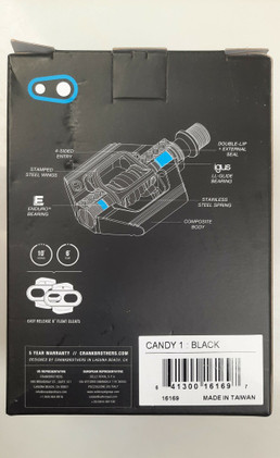Crankbrothers Candy 1 lukkopolkimet