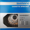 Shimano CS-HG400-9 , 11-32T kasettipakka