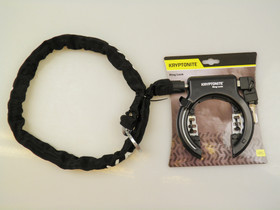 Kryptonite Ring runkolukko + AXA ULC Plus 130 lisäkettinki