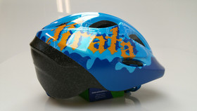 MET Elfo Blue Pirates XS/46-53cm lasten kypärä