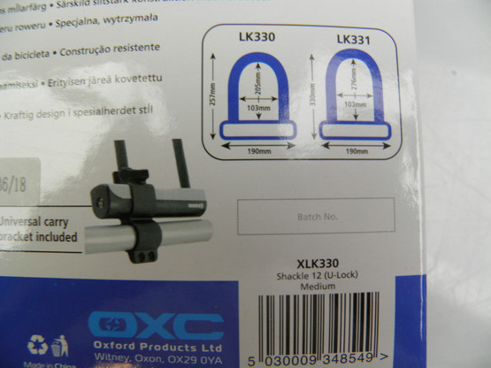 OXC Schackle 12 U-lukko