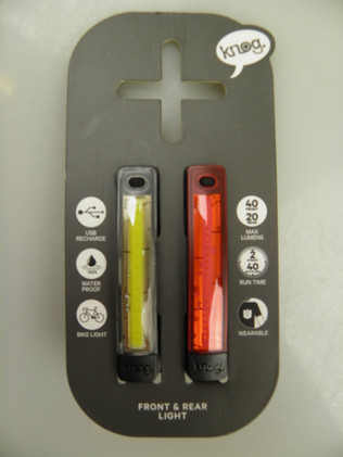 Knog Plus Twinpack led-valosetti USB-latauksella