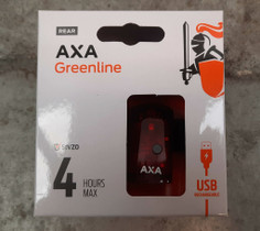 AXA Greenline 1-led takavalo usb-lataus