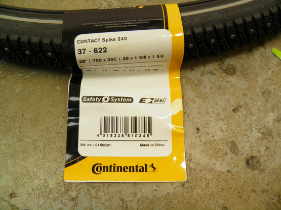 Continental Contact Spike 240 28