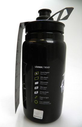Juomapullo Elite Teams 2021 Tour De France blk map 550ml 