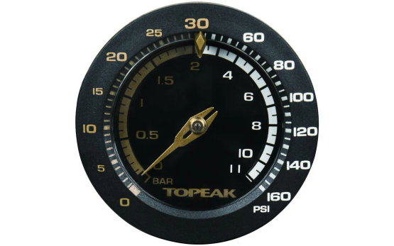 Topeak JoeBlow® Tubi 2Stage tehopumppu mittarilla