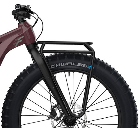 Fatbike - tavarateline eteen Helkama- ja HEL -sähköfatbike yhteensopiva