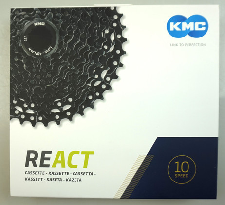KMC React 10-speed kasettipakka HG11-36H