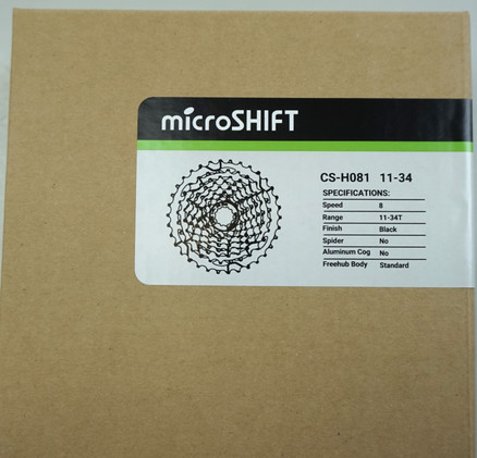 Microshift CS-H081 kasettipakka 8-v, 11-34H