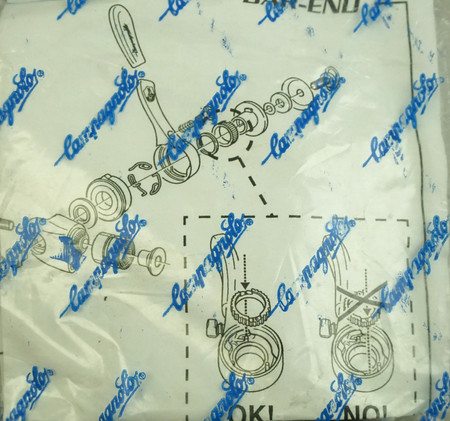 Campagnolo SL00-BE10CG 10-v ohjaustangon pään vaihtajavipusarja