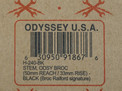 Odyssey Odsy Broc V2 Toploader BMX-stem, musta