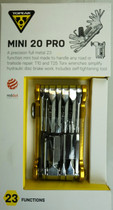 Topeak Nini 20 Pro - 23-osainen monitoimityökalu taskukoossa
