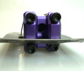 Xposure Clutch Stem - ohjaiskannatin 22,2mm clampille, violetti