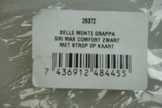 Selle Monte Grappa 530 Max Comfort vakiopyörän satula, 265x210mm