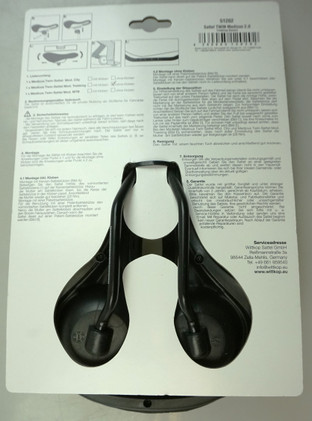 Wittkop Medicus 2.0 Lady kaupunki- ja sähköpyörän satula naisille