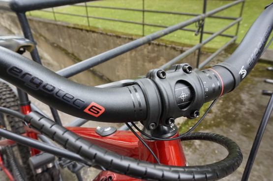Ergotec Riser Bar 70/35 780mm/35mm/70mm ohjaustanko