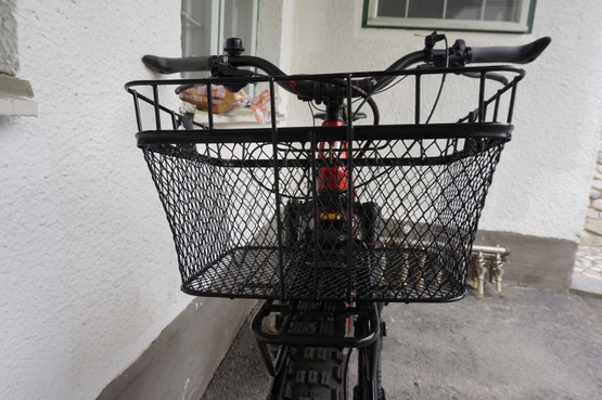 Topeak Tetrarack M1 MTX-etutavarateline+MTX Basket 23l -yhdistelmä