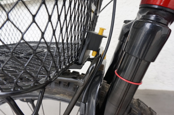 Topeak Tetrarack M1 MTX-etutavarateline+MTX Basket 23l -yhdistelmä