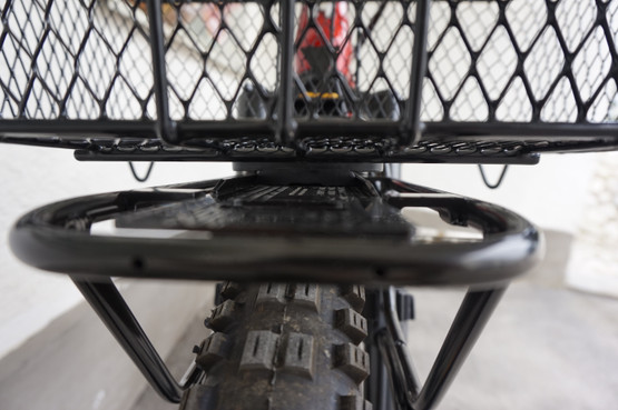 Topeak Tetrarack M1 MTX-etutavarateline+MTX Basket 23l -yhdistelmä