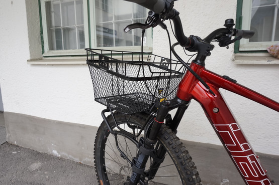 Topeak Tetrarack M1 MTX-etutavarateline+MTX Basket 23l -yhdistelmä