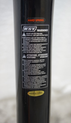 RST Volant 60mm joustohaarukka 1 1/8