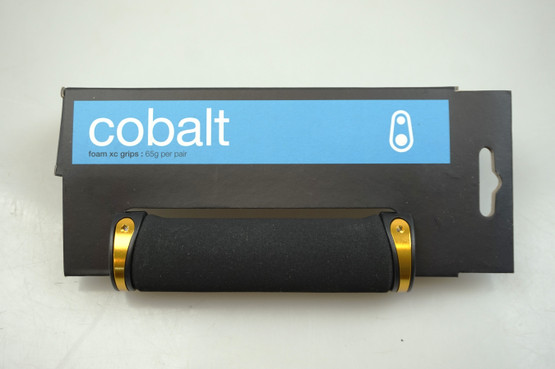 Crankbrothers Cobalt 130mm kädensijat, musta/kulta