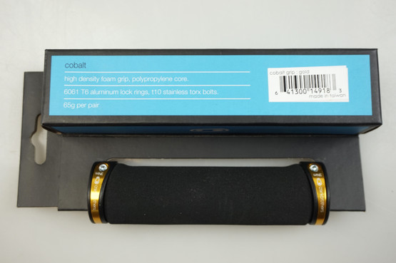 Crankbrothers Cobalt 130mm kädensijat, musta/kulta