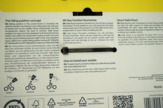 Selle Royal Drifter Plus sohvasatula geelipehmennyksellä ja jousituksella, ruskea