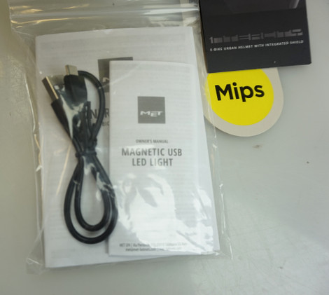 MET Intercity MIPS - sähköpyöräilykypärä, harmaa, M / 56-58cm