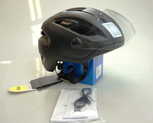 MET Intercity MIPS - sähköpyöräilykypärä, musta matta, L / 58-61cm